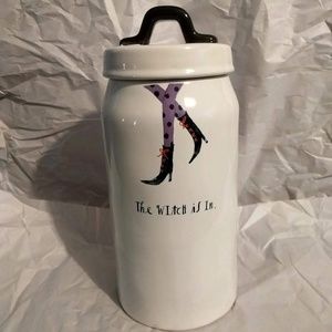 Rae Dunn The Witch Is In Canister